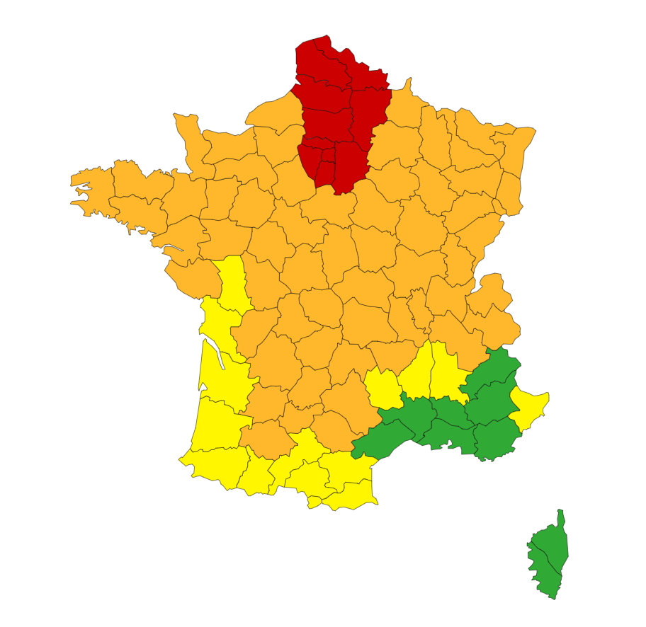 Fortes chaleurs et canicule. Bientôt la fin, mais attention aux orages !